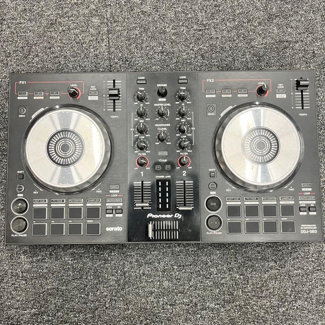 【11473】Pioneer DDJ-SB3 PCDJDJコントローラー Pioneer DJ DDJ-SB3 発表！操作性と演奏性が向上し、本格的なDJプレイ