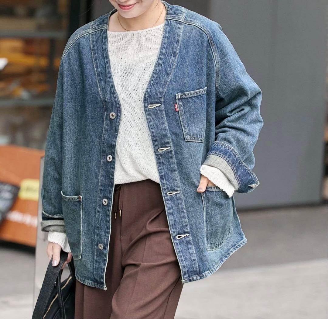 JS 別注【LEVI'S(R)】UNION ENGINEER CARDIGAN Union Engineer Cardigan - Vintage Ecru