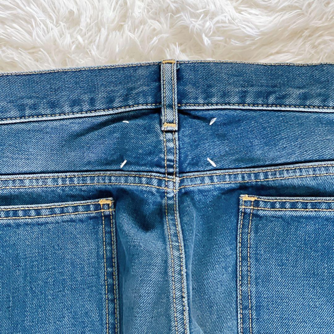 MAISON MARGIELA】5ポケットジーンズ ウォッシュ フレア 38 - メルカリ