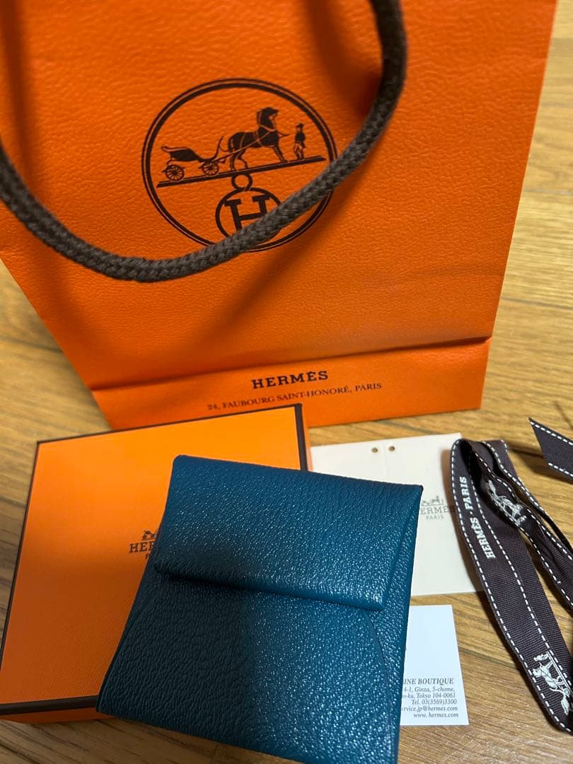 再値下げHERMES エルメス未使用バスティア ケース小銭入れ HERMES（エルメス） （新品・未使用品）エルメス バスティア GM コイン