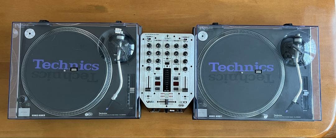 SL-1200MK3 ターンテーブル 2台セット+ベリンガーVMX200ミキサー SL-1200MK3 ターンテーブル 2台セット+ベリンガーVMX200ミキサー