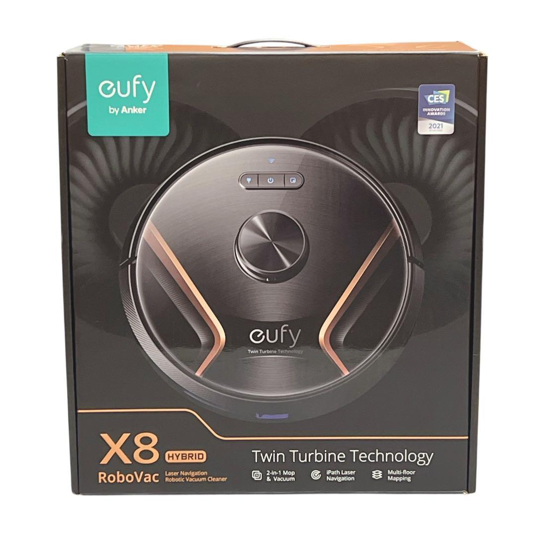 未使用】ロボット掃除機 水拭き アンカー Eufy X8 Hybrid - メルカリ