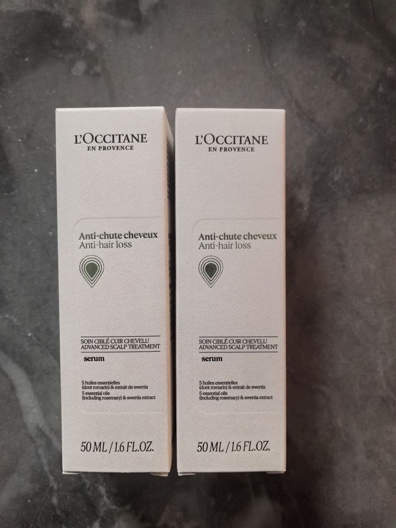 L'OCCITANE ロクシタンアドバンストスカルプケア育毛増毛ヘアケア2本 L