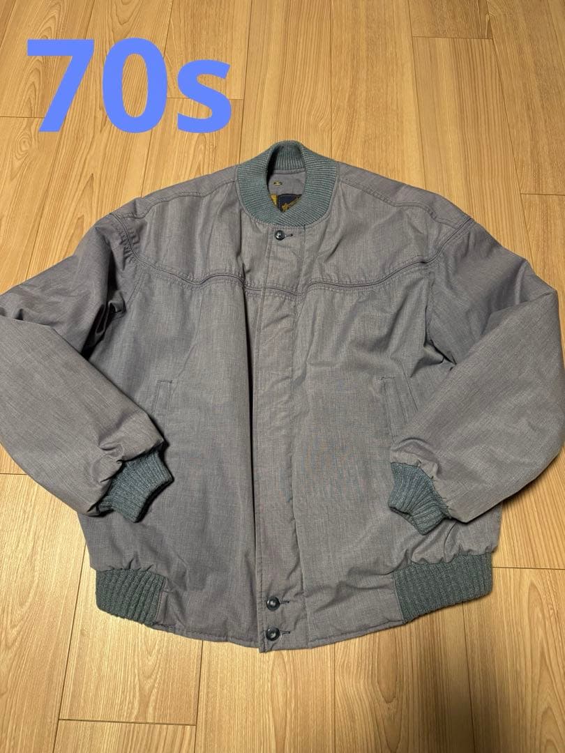 70s ダービーオブサンフランシスコ　カップショルダー　サイズ40 70s ダービーオブサンフランシスコ カップショルダー サイズ40 70年代