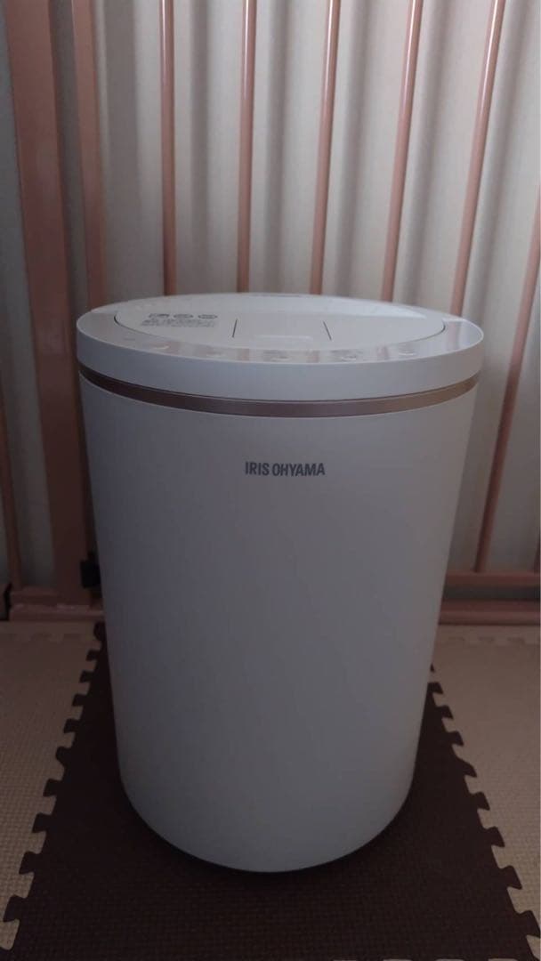 IRIS OHYAMA 置き型加湿器 ホワイト IRIS OHYAMA（アイリスオーヤマ） 加湿器 大容量 上から給水 気化式