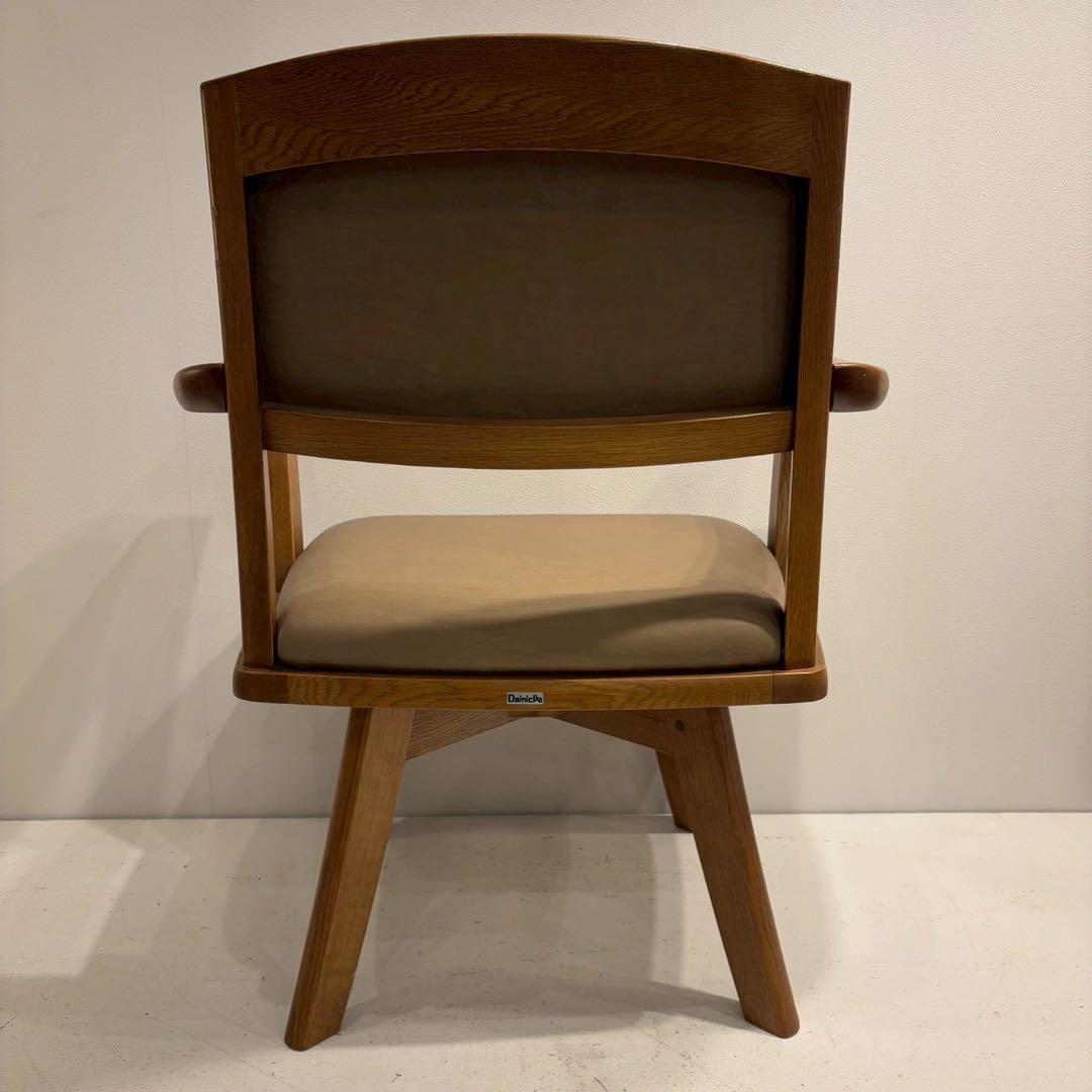 Dainichi 回転チェア カントリーチェア ダイニングチェアの通販はau