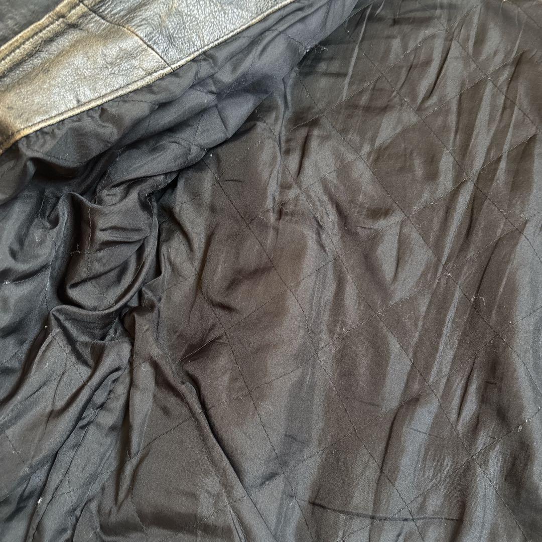 foorstep ライダース 革ジャン 牛革 エイジング ヴィンテージ Mサイズ