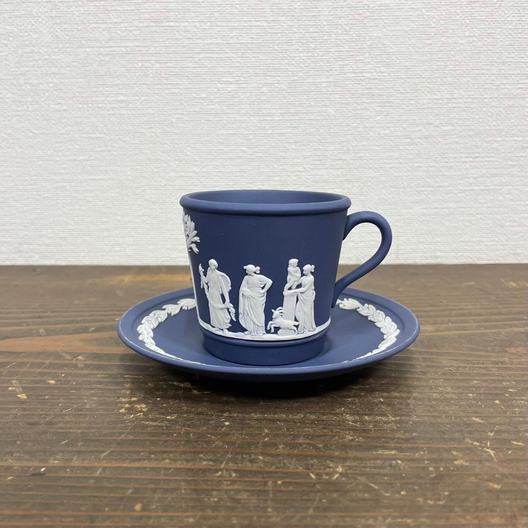 廃盤 未使用 WEDGWOOD ウェッジウッド カップ&ソーサー ジャスパー