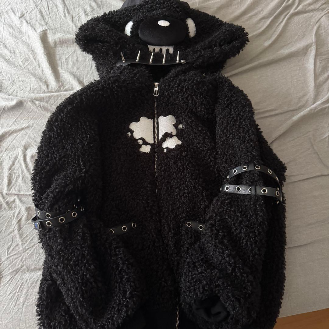 GLOOMY×DimMoire】グルーミーボアパーカー【Black】 - メルカリ