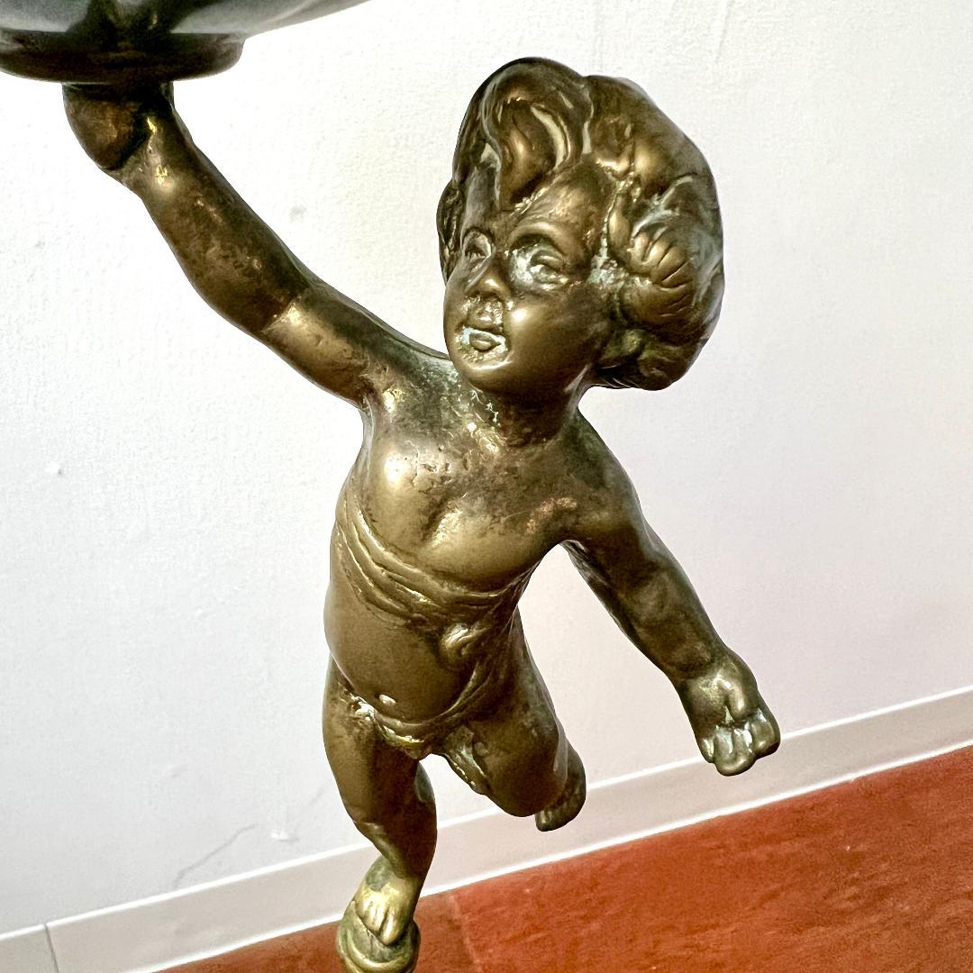 灰皿 スタンド灰皿 フランス製 アールヌーボー ロココ調 アンティーク