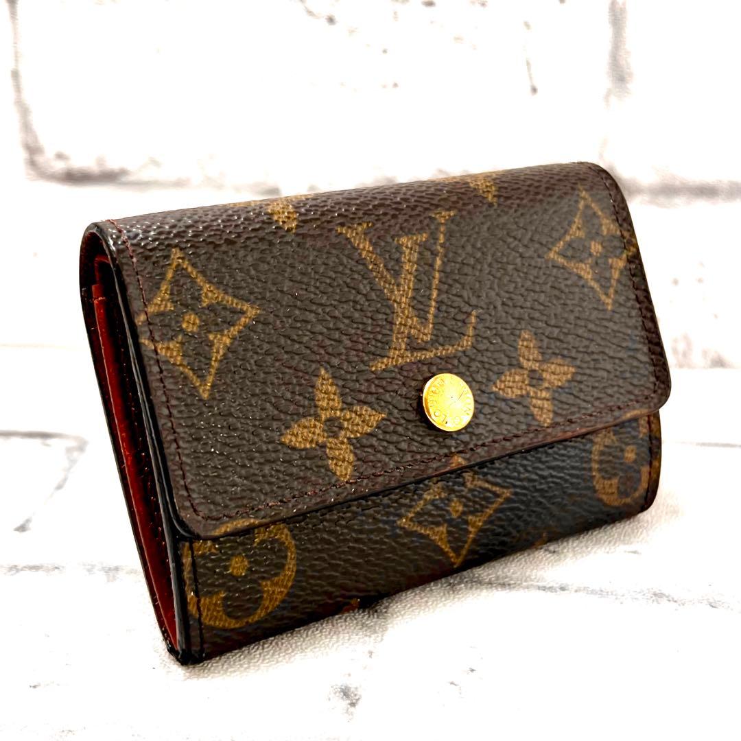 ルイヴィトン モノグラム ポルト モネ プラ M61930 コインケース