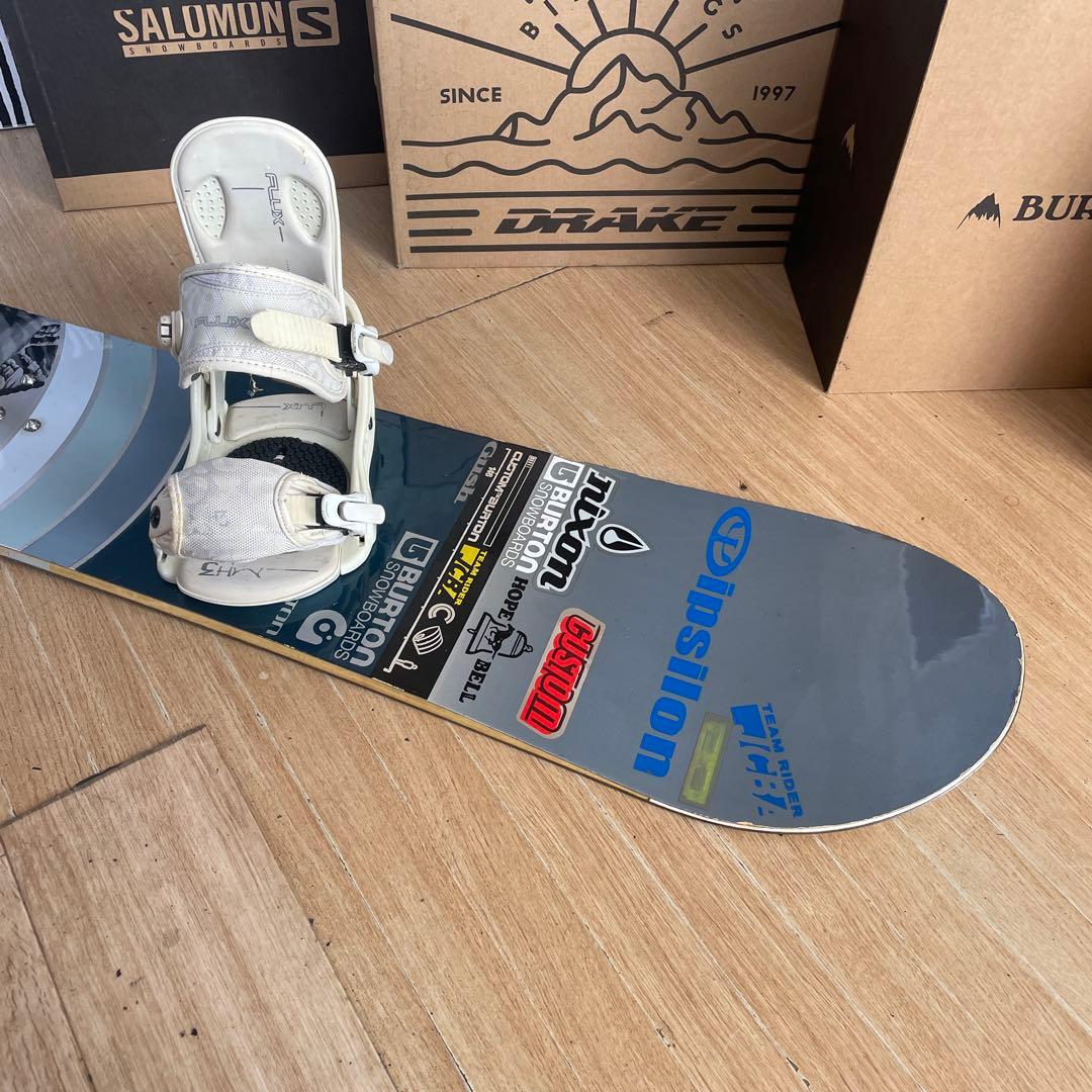 BURTON バートン カスタムバインディング付スノーボードセット CUSTOM