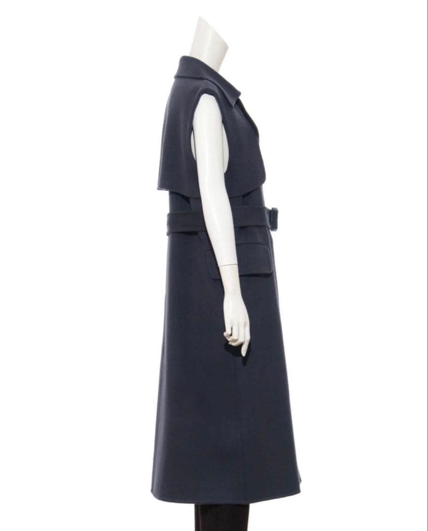 新品 大草直子 ナンバーb ウールリバーロングジレ アマーク - メルカリ