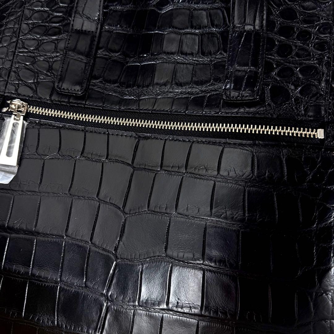 新品 JRA公認 定68万 最高峰 ポロサス クロコダイル 2wayトートバッグ