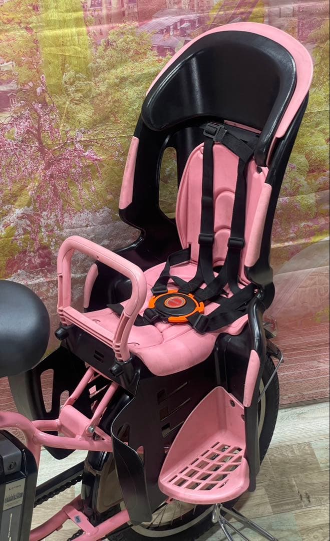 ZK3460 電動自転車 ブリヂストン アンジェリーノ 子供乗せ 20インチ