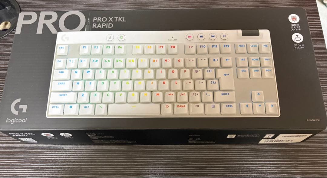 logicool PRO X TKL RAPID ホワイト Amazon.co.jp: Logicool G ラピッドトリガー PRO X TKL RAPID