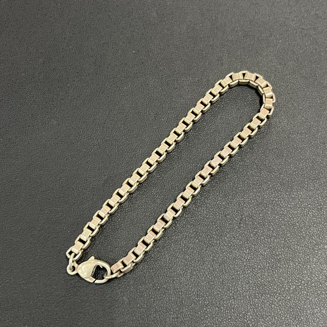TIFFANY&Co. ティファニー ベネチアン ブレスレット シルバー 925 TIFFANY&Co.（ティファニー） ベネチアン ブレスレット シルバー925 約