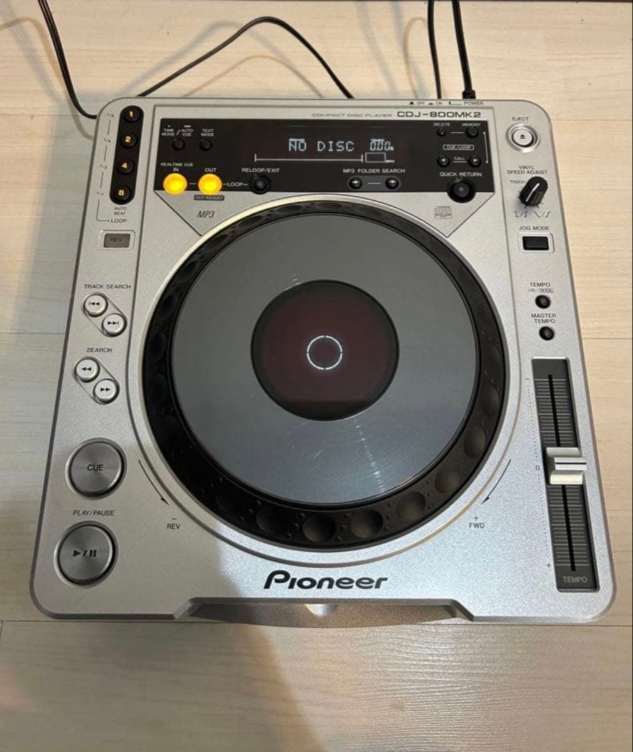DJ機材 Pioneer CDJ-800MK2 Pioneer CDJ-800MK2 DJ CD/MP3 Player | zZounds