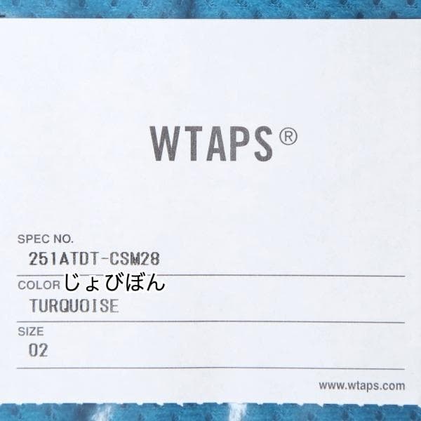 新品 定価以下 25SS WTAPS WUS SHORTS POLY TEAL - メルカリ