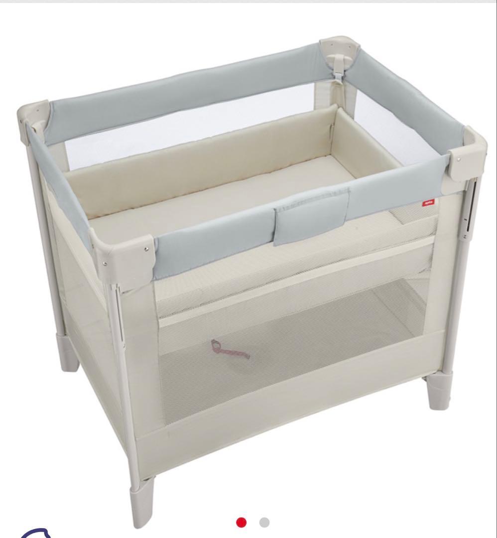 Aprica ココネルエアー　ベビーベッド メッシュ ベージュ ココネル エアー AB | ベビーカー・チャイルドシートのアップリカ | Aprica