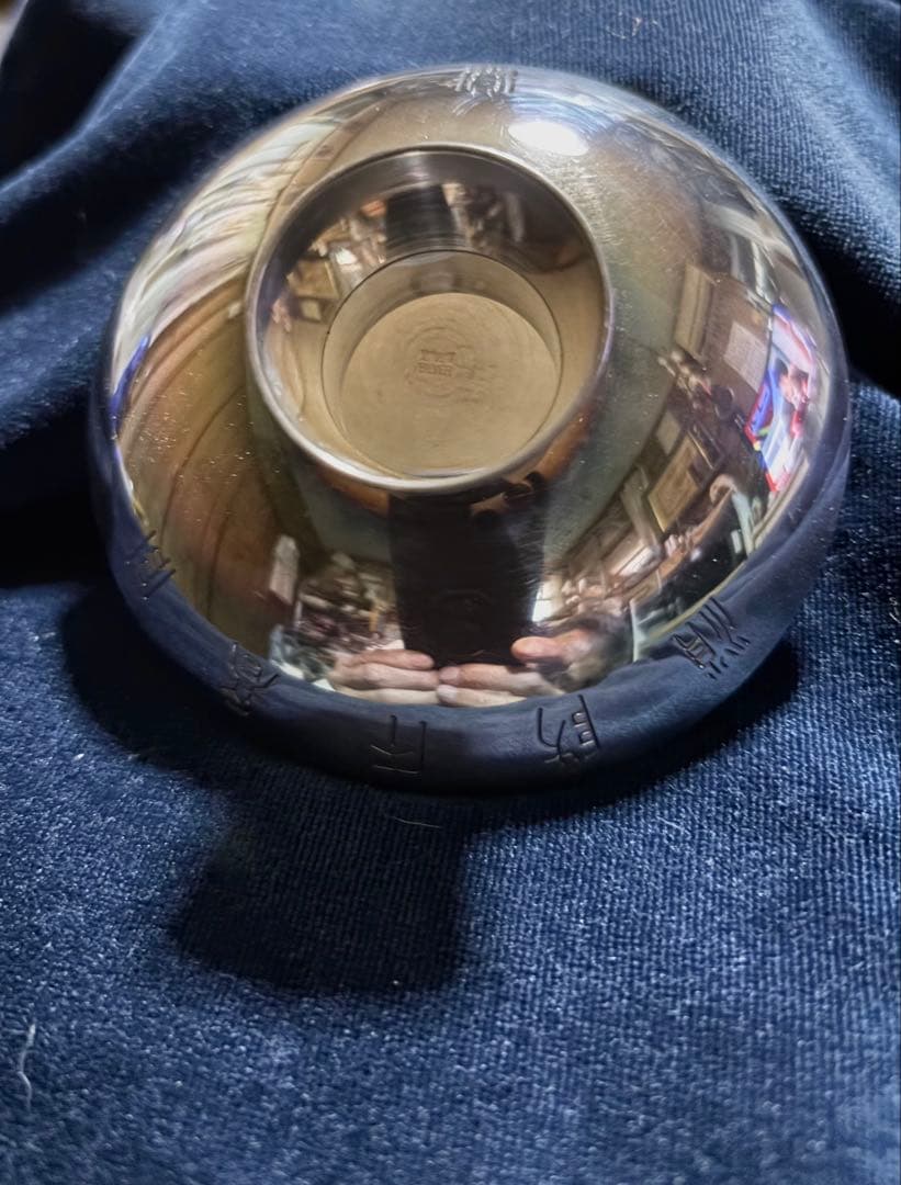 【消防庁長官桐紋 記念銀杯 SILVER 造幣局刻印 69.53g 】桐箱入り