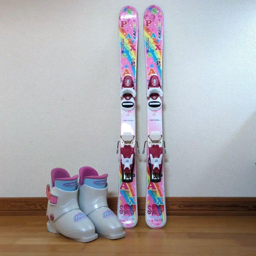 子供用　スキー板　ブーツセット ROSSIGNOL（ロシニョール） スキー板 スキーセット 4点セット ジュニア