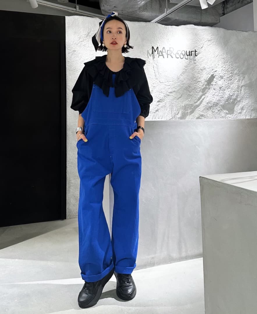 MARMARMAR デニムオーバーオール　ブルー MARMARMAR デニムオーバーオール【】｜ MARcourt ONLINE STORE