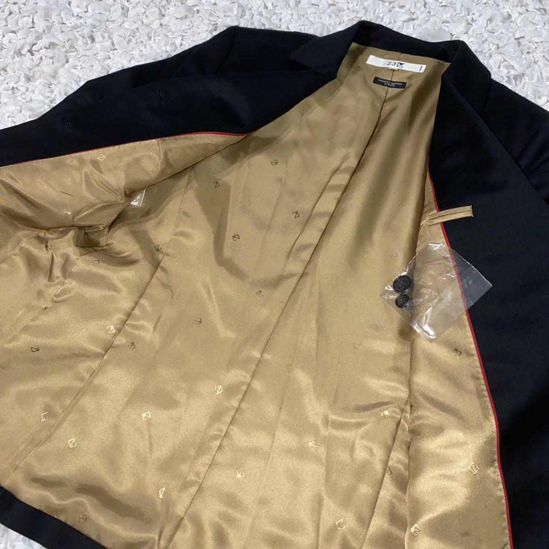 《美品》23区 ⭐︎スーツセットアップ 大きいサイズ　フォーマル46 44ブラック