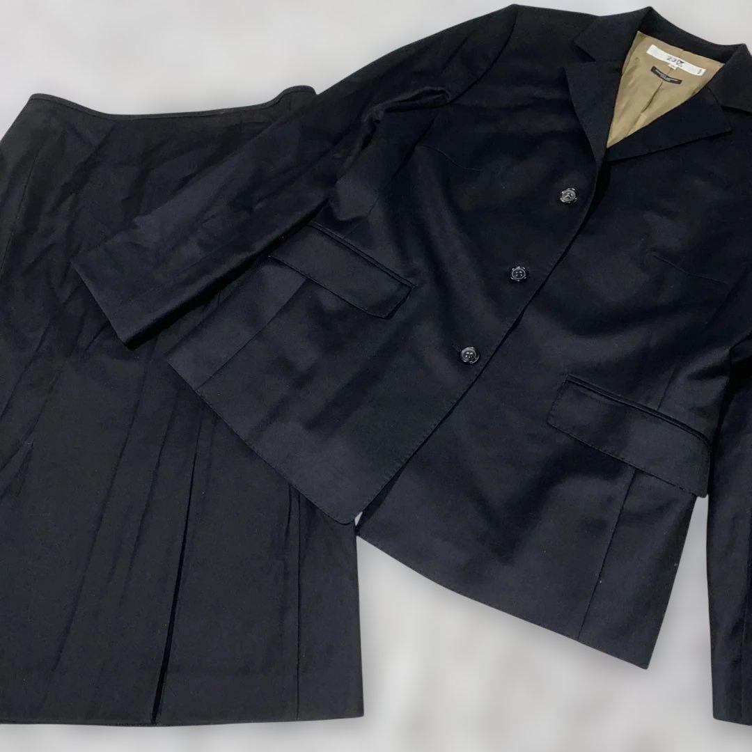 《美品》23区 ⭐︎スーツセットアップ 大きいサイズ　フォーマル46 44ブラック