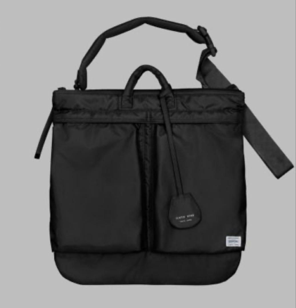 PORTER × HYKE HELMET BAG BLACK 25FW HYKE×PORTER HELMET BAG｜トゥモローランド 公式通販