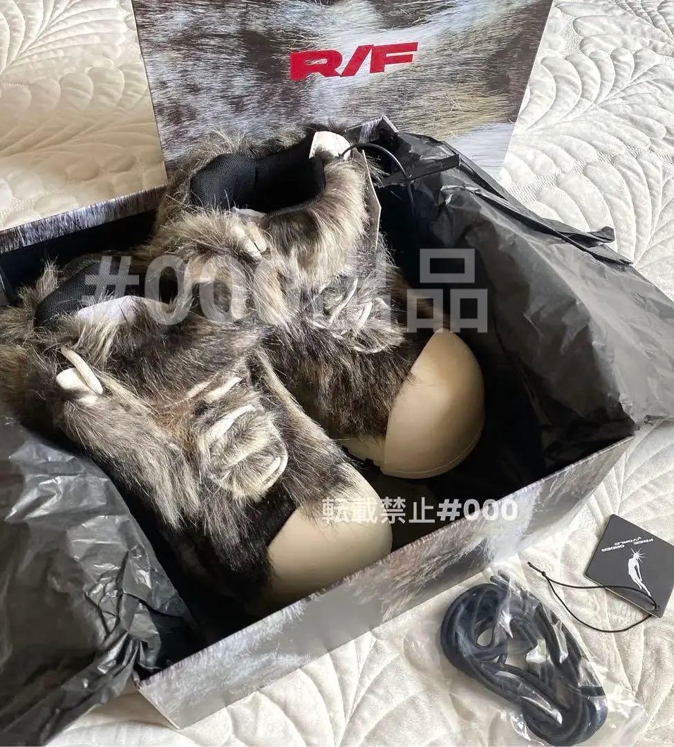 正規品】FVVO x ROCKSTA ファー スニーカー ダークグレー - メルカリ