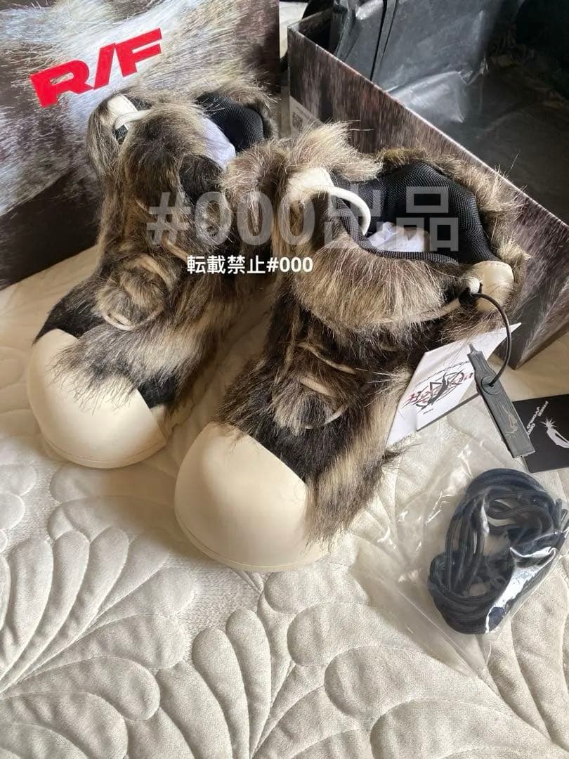 正規品】FVVO x ROCKSTA ファー スニーカー ダークグレー - メルカリ