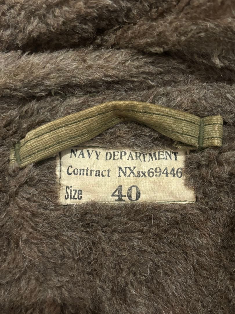 40s N-1 SIZE40 CONMARジッパー 極上ステンシル - メルカリ