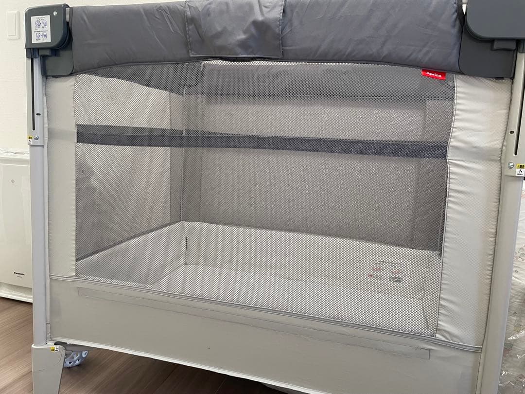 Aprica ココネルエアーAB グレーベアー アップリカ（Aprica） ココネルエアー AB ベビーベッド グレーベアー