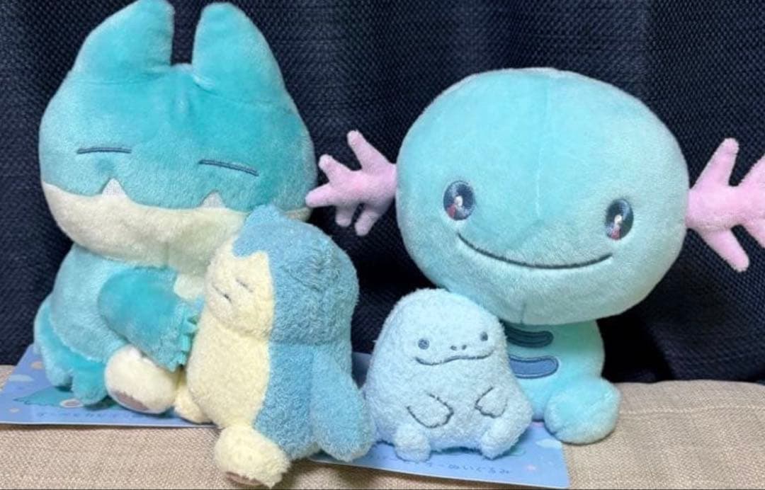 ポケモンLittleDaydreamゴンベとカビゴン ウパーとヌオーぬいぐるみ ポケモン ゴンベとカビゴンぬいぐるみ ウパーとヌオーぬいぐるみ