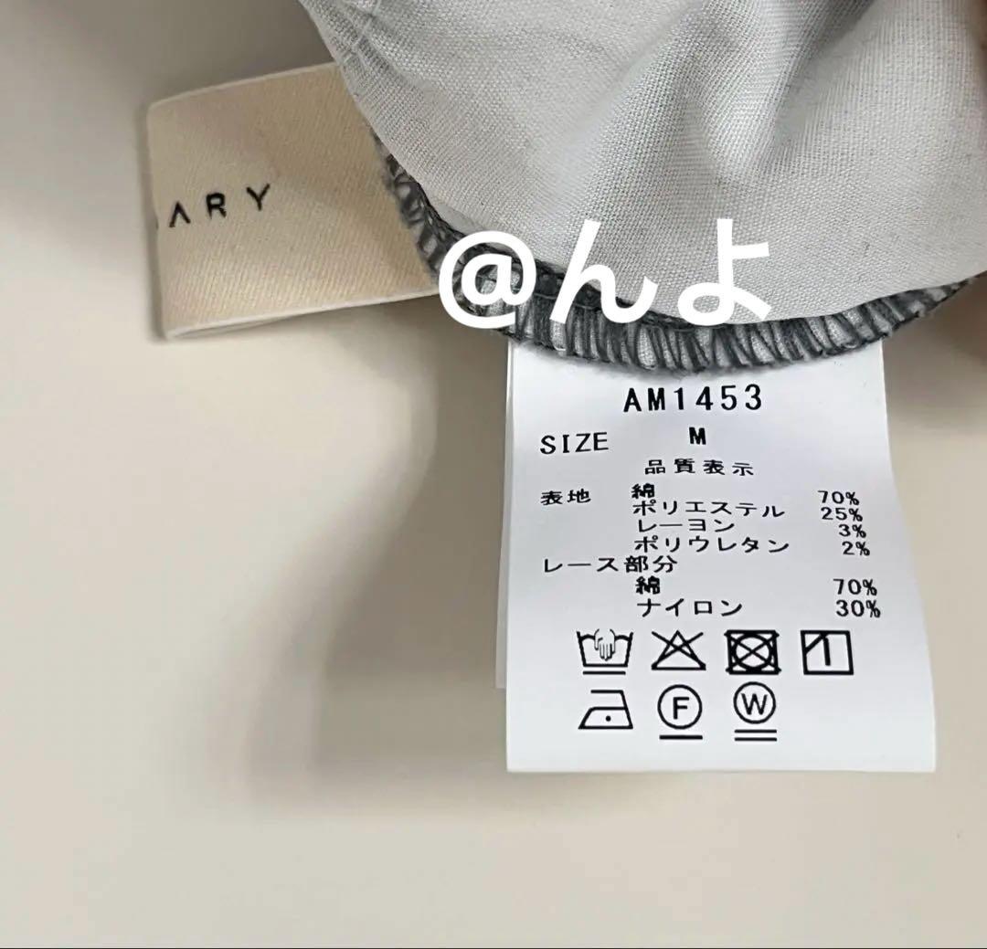 andmary Lacey ribbon heart hip denim M - メルカリ