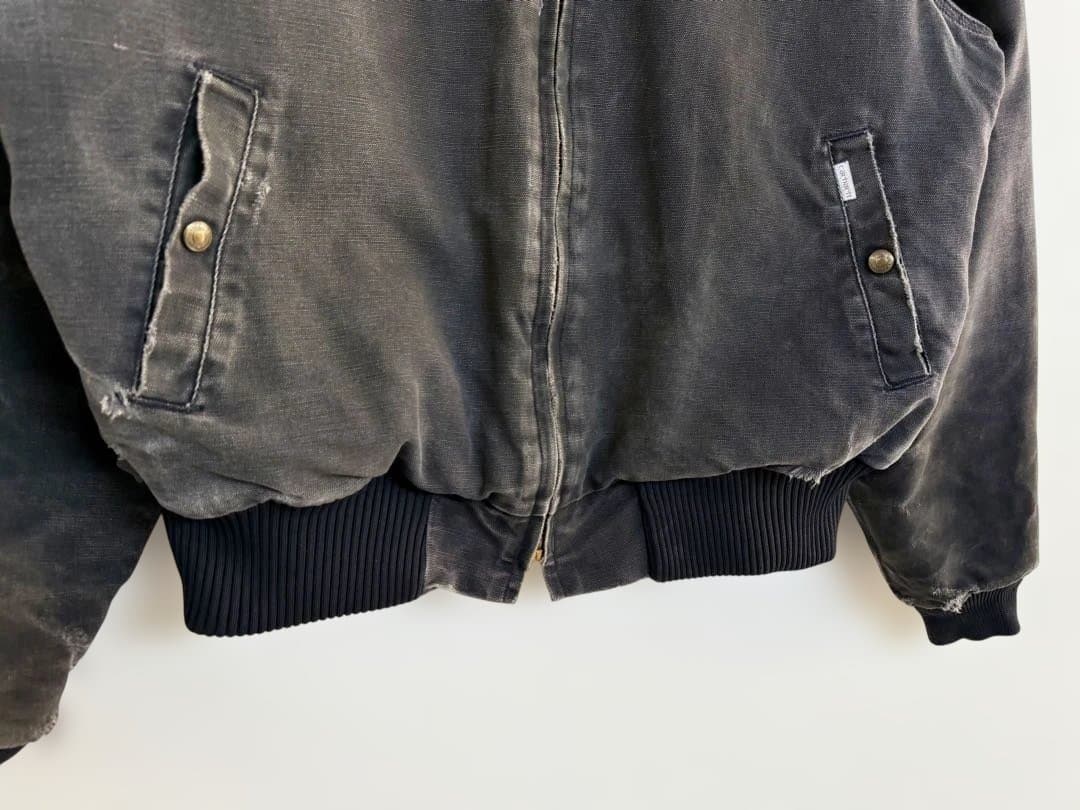 超超スペシャル 80s カーハート サンタフェジャケット XL ブラック 黒