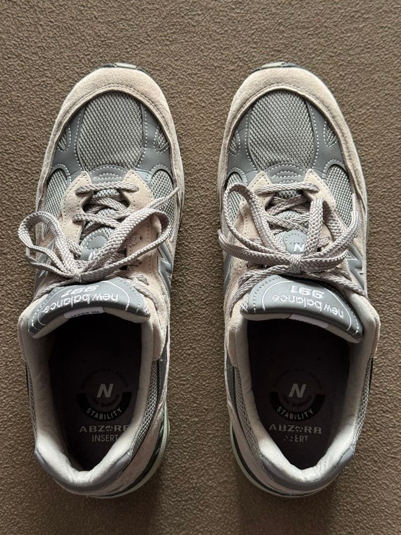 ニューバランス 991V1 グレー 29.0cm