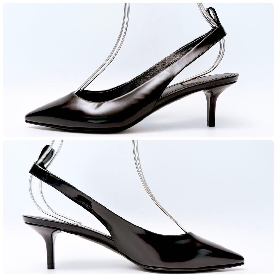 ルイヴィトン パンプス 22〜22.5cm ブラック パテントレザー ハイヒール