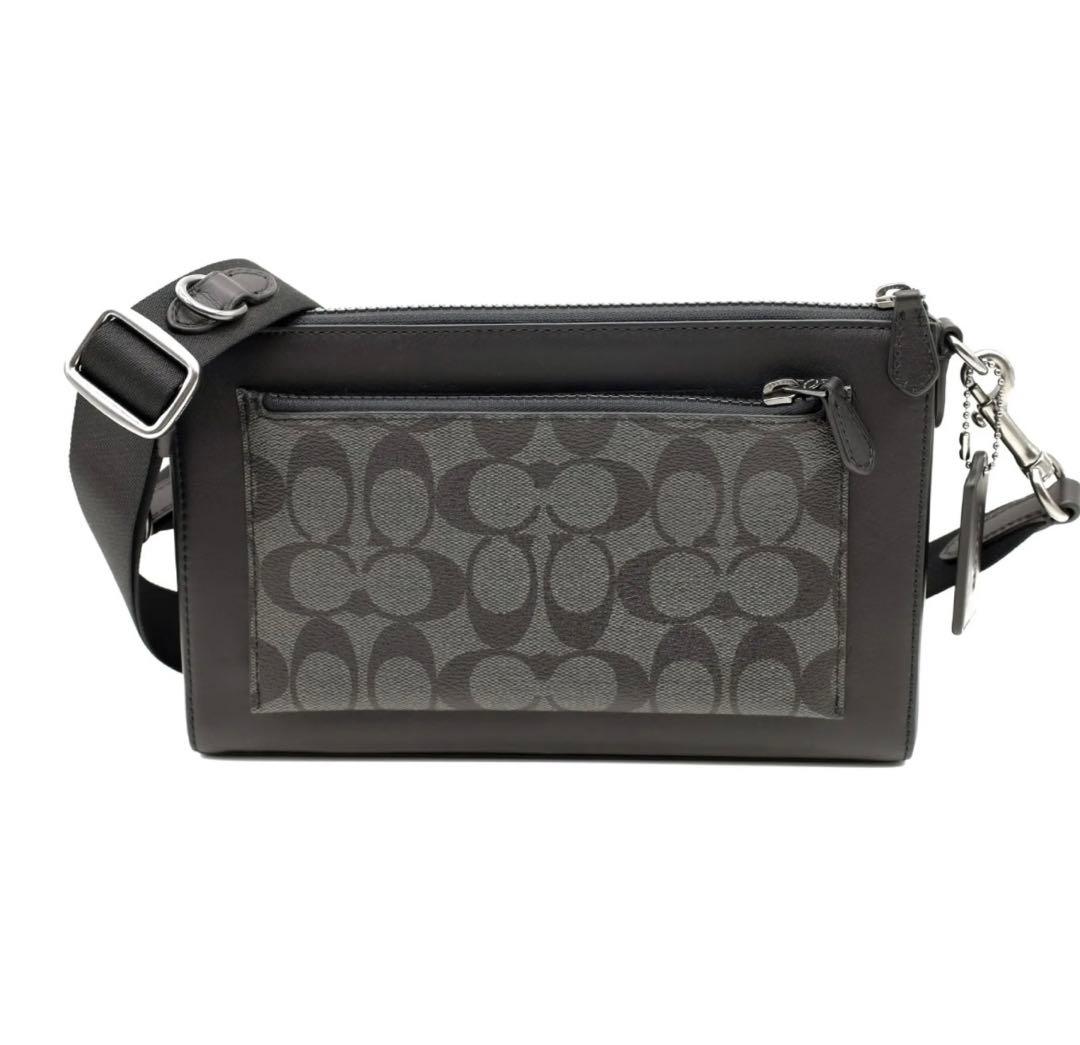 【美品 】COACH コーチ メンズ ショルダーバッグ⭐︎早い者勝ち⭐︎ COACH（コーチ） 国内発送 ショルダーバッグ バッグ メンズ バッグ A4