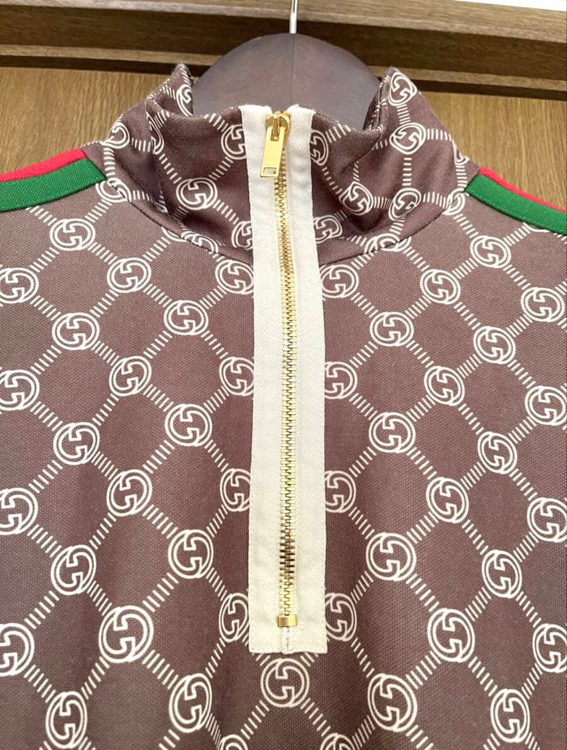 グッチ インターロッキングGテクニカルジャージードレス モノグラム