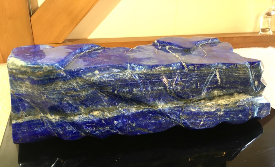 ○大型ラピスラズリ【14.6kg】 原石 宝石 鑑賞石 自然石 天然石 鉱物