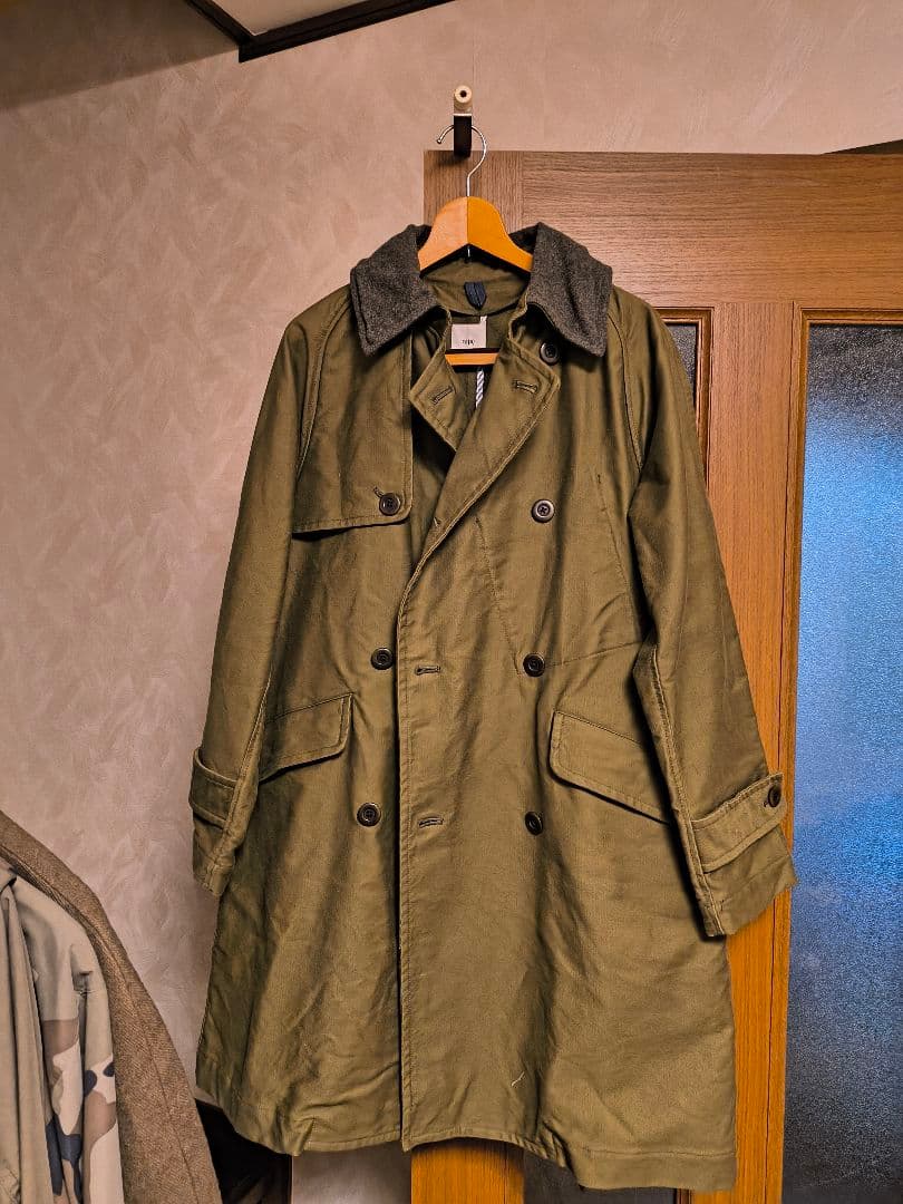 廃盤。2015年。ts(s) モーターサイクルコート　Mサイズ相当　未使用品。 廃盤。2015年。ts(s) モーターサイクルコート Mサイズ相当 未使用品