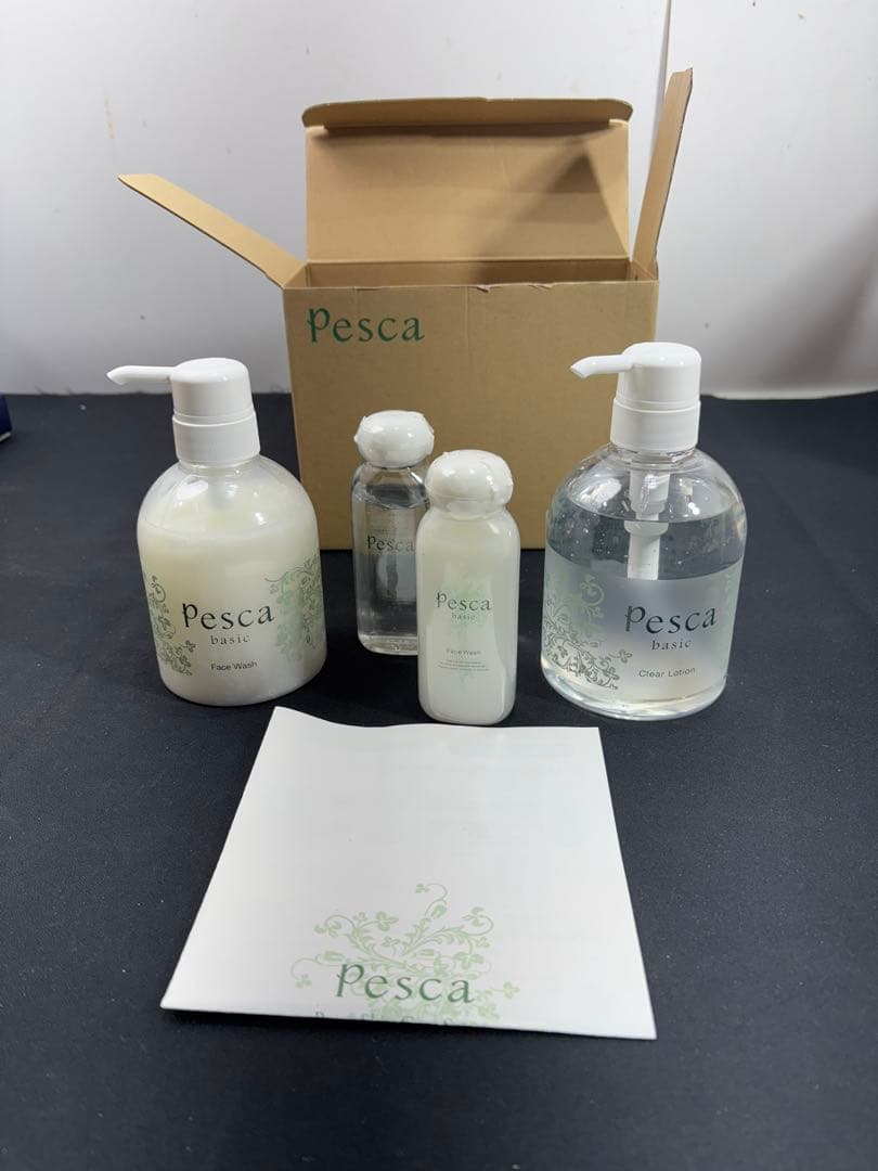 pesca ペスカ　フェイスウォッシュ クリアローション 4本セット ペスカ Pesca 高保湿ローション 化粧水 クリアローション 大容量