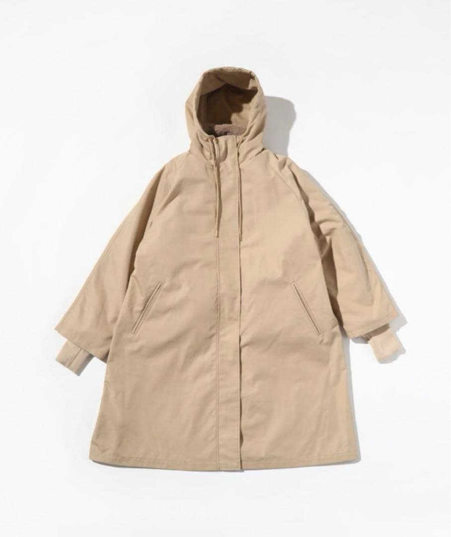 WCJ 撥水 エコファーライナー付きコート 3way 若槻千夏 コート
