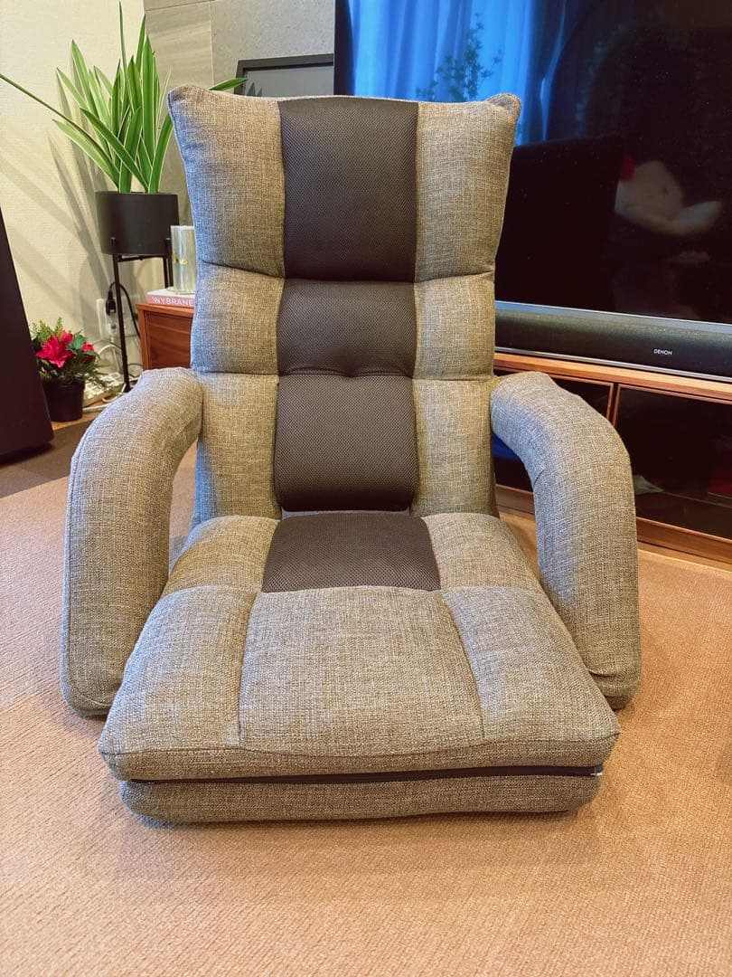 腰の神様がくれた座椅子 【第9弾】 くつろぎ広がる3WAYタイプ - メルカリ