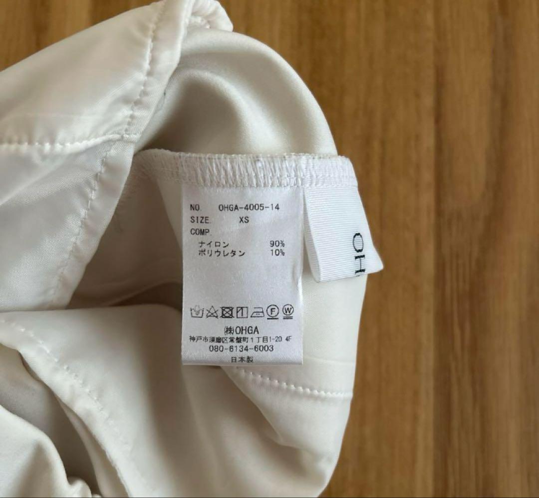 ohga】マシュマロパンツ ミルク XS yori cen. heve