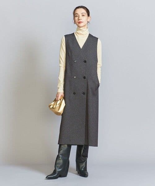 BEAUTY&YOUTH ヘリンボーン ジャンパースカート＆ジレ ―2WAY― - メルカリ