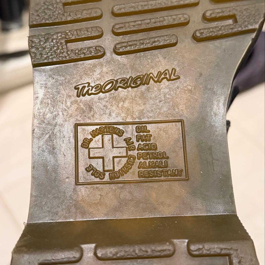 ドクターマーチン エイドリアン エナメル イエローステッチ 38 - メルカリ