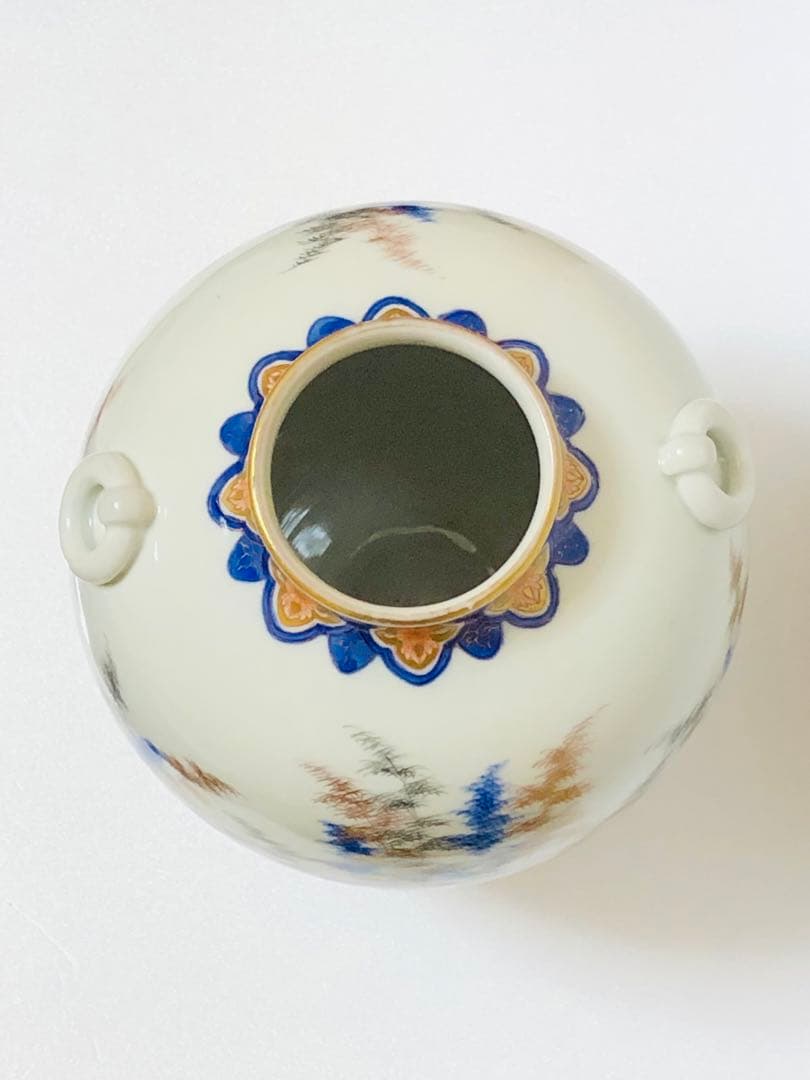 最終割引価格 明治 初期 有田焼 明治香蘭社 オールド香蘭社 色絵竹林文